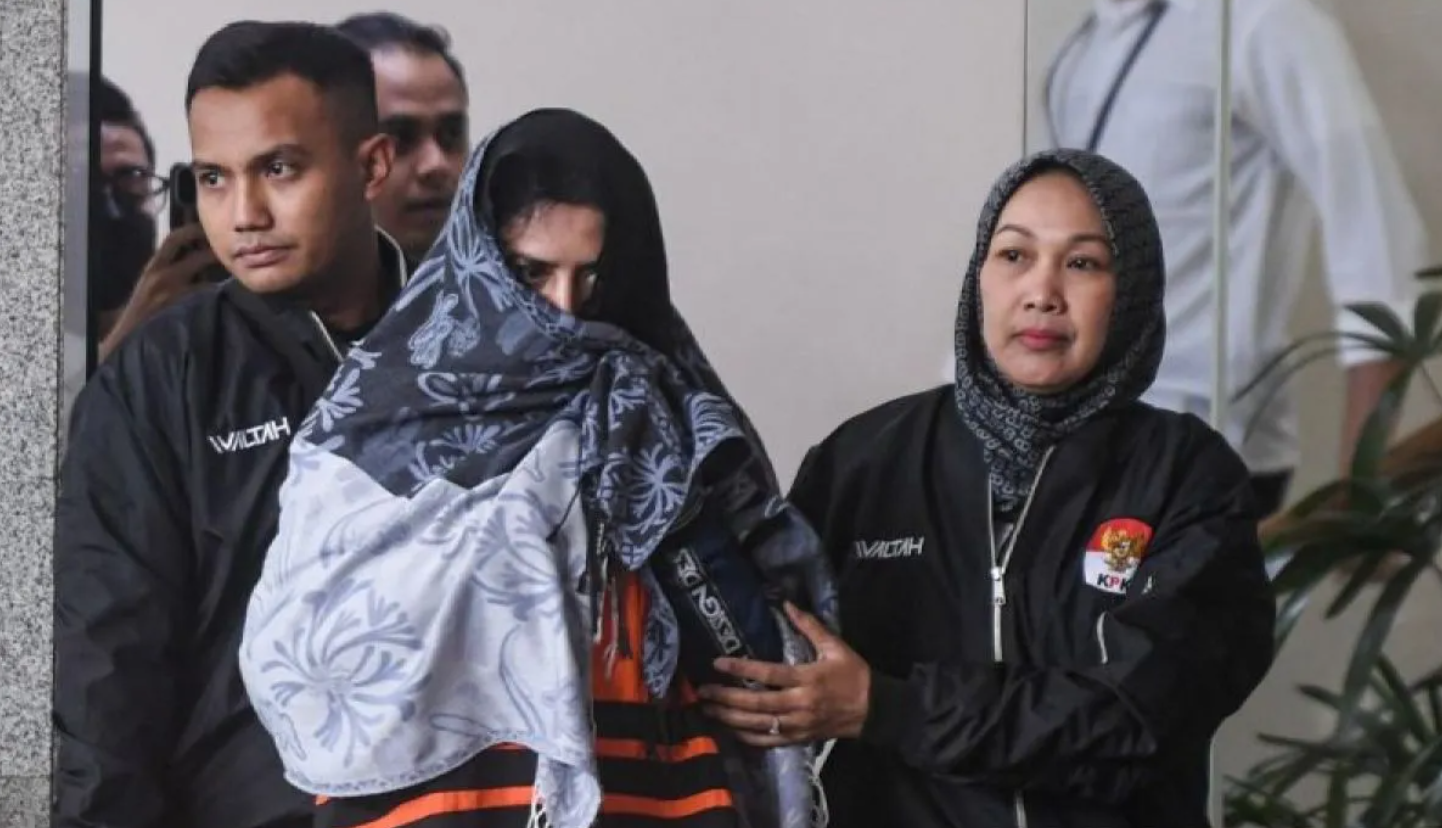 Direksi Diganti, Tim Sukses Masuk Perusahaan KPK Bongkar Dugaan Konflik Kepentingan Fadia Arafiq di PT RNB. ANTARA FOTOMuhammad Adimajatom