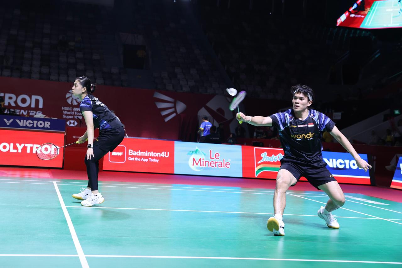 Ganda Campuran Indonesia Tumbang di Indonesia Open 2026, AdnanIndah dan AmriNita Dihadang Wakil China