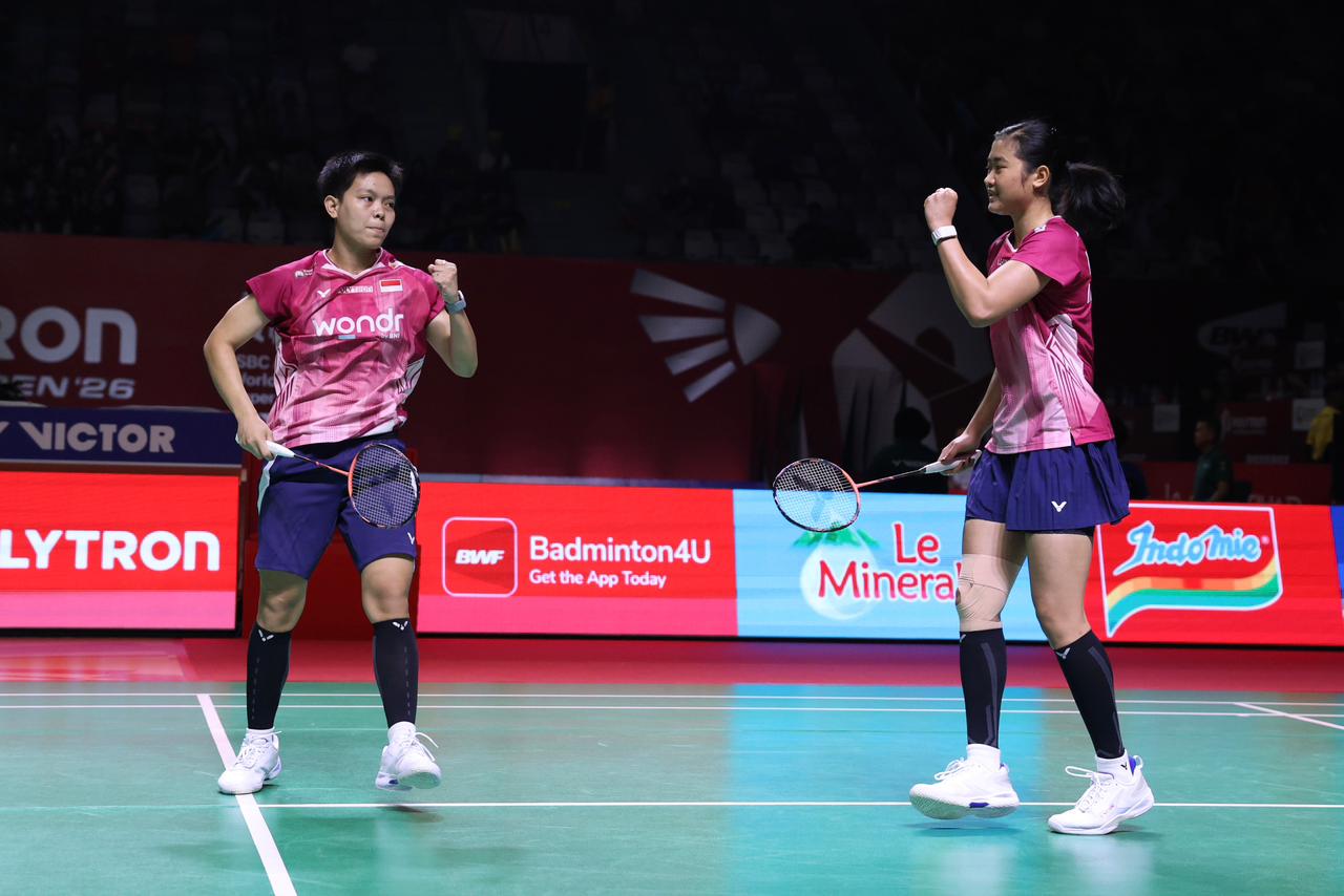 TiwiFadia Tembus Perempat Final Indonesia Open 2026, Sapu Bersih Wakil Hong Kong di Istora