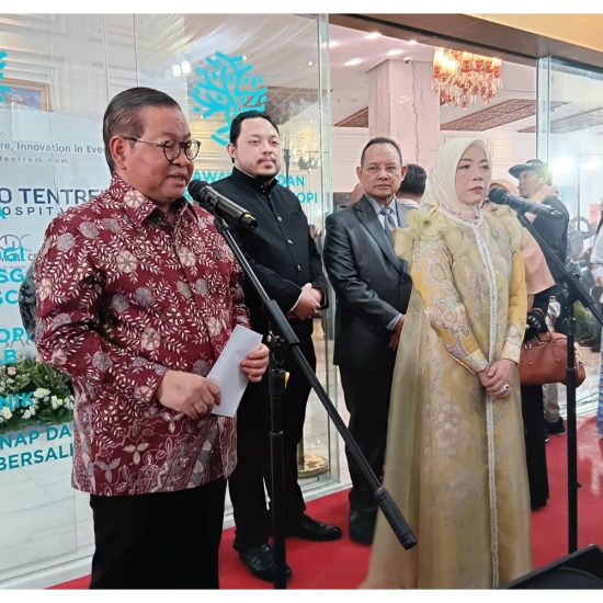 Gubernur DKI Jakarta, Pramono Anung, saat meresmikan operasional Rumah Sakit Toto Tentrem di Menteng Dalam, Tebet, Jakarta Selatan. Foto: Dok Kurasi News
