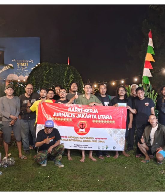 Kelompok Kerja Jurnalis Jakarta Utara menggelar Rapat Kerja (Raker) Tahun 2026. Foto: Istimewa