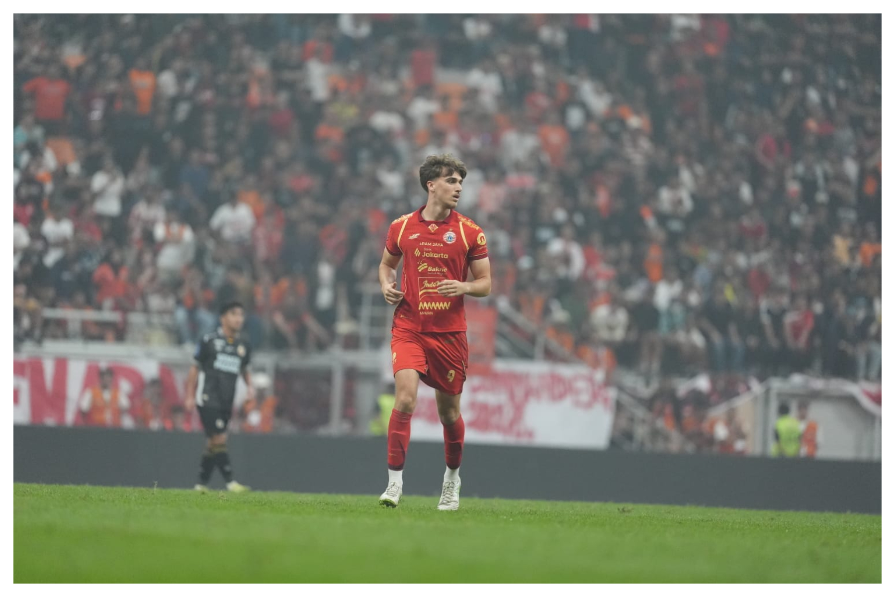 Penyerang naturalisasi Indonesia Mauro Ziljstra dipastikan tersingkir dari skuad Persija dan dipinjamkan ke Arema FC. Foto: Dok Persija