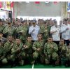 Menko Polkam Jenderal TNI (Purn.) Djamari Chaniago melepas keberangkatan Port Visit 2026 KRI dr. Wahidin Sudirohusodo-991. Foto: Dok Kemenko Polkam