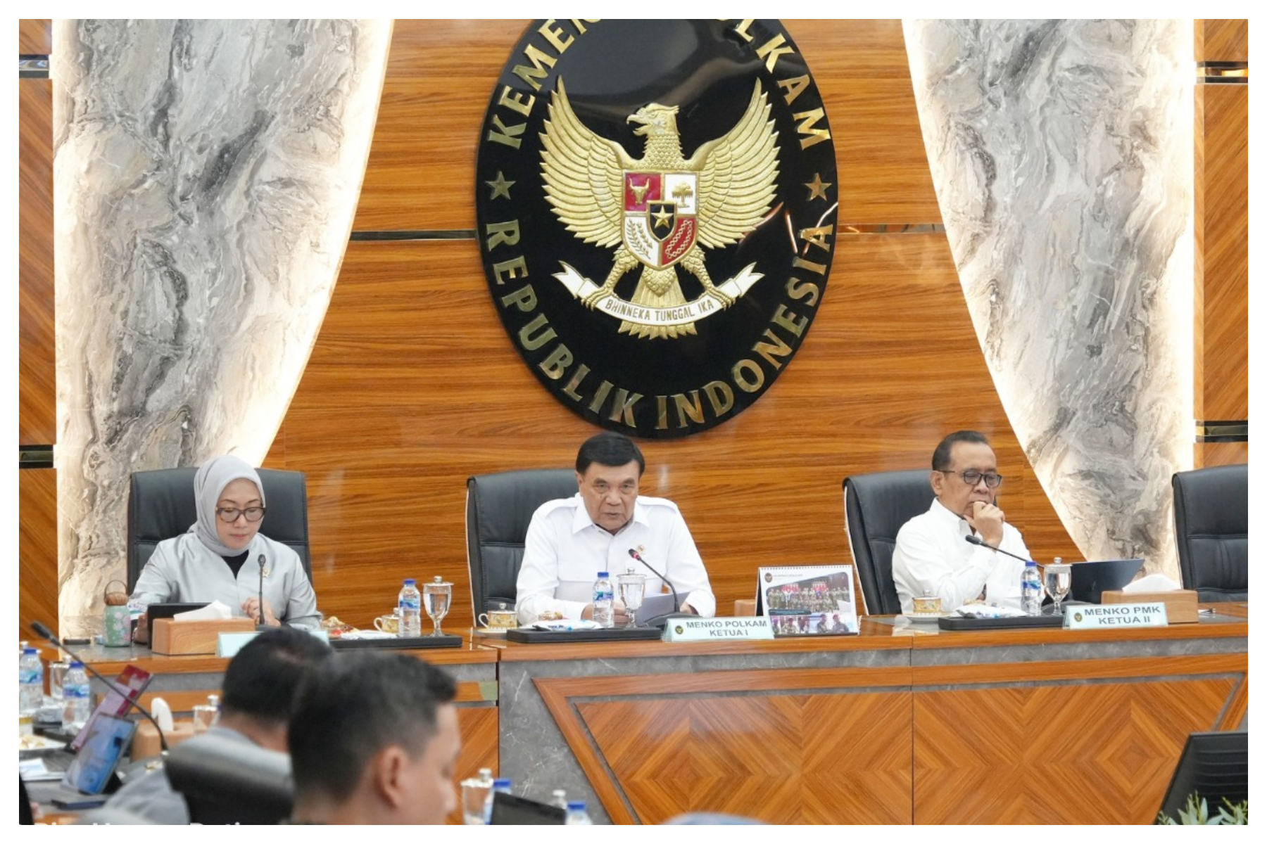 Menteri Koordinator Bidang Politik dan Keamanan (Menko Polkam) Jenderal TNI (Purn.) Djamari Chaniago. Foto: Istimewa