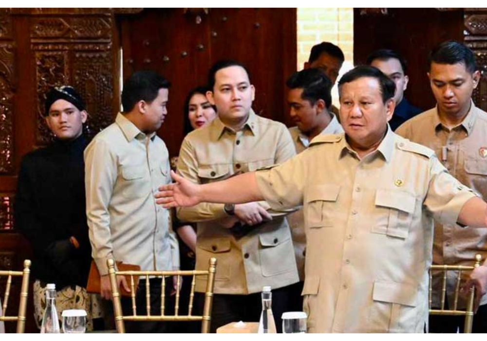 Presiden Prabowo Subianto. Foto: Dok BPMI