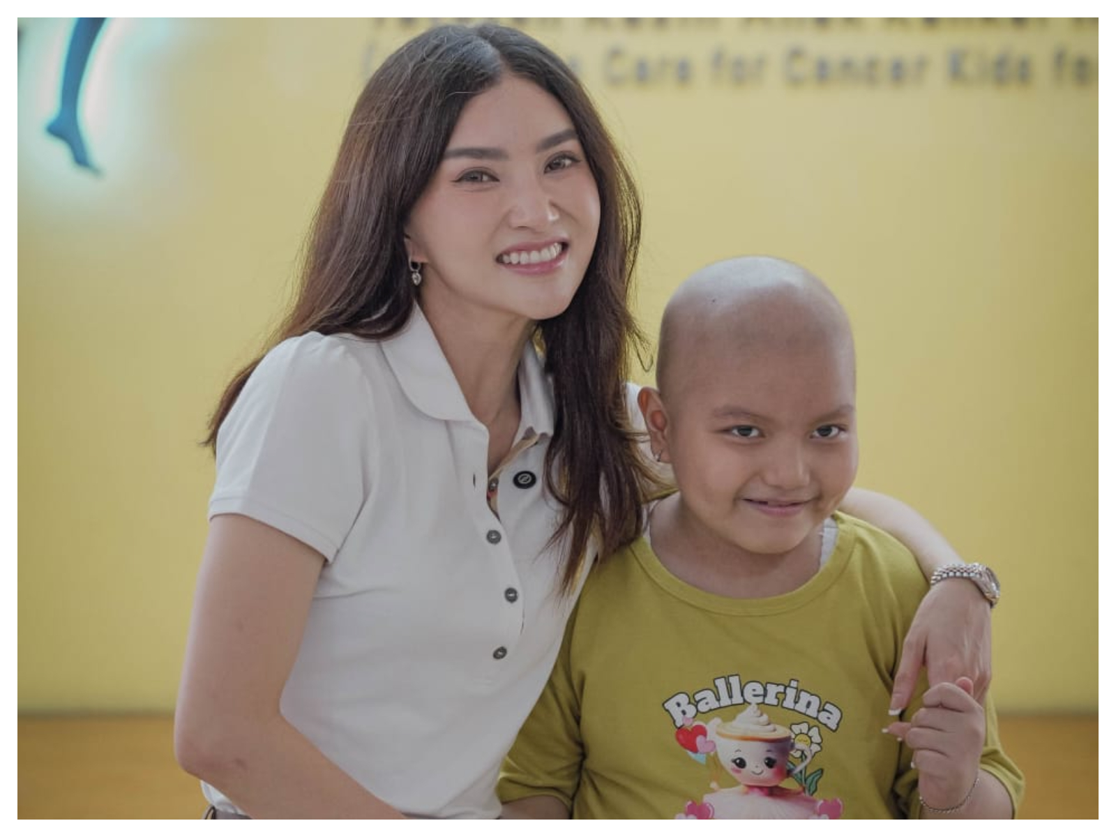 Sarwendah merayakan ulang tahunnya yang ke-37 pada 29 Agustus 2026, dengan mendatangi Yayasan Kasih Anak Kanker Indonesia (YKAKI). Foto: Istimewa